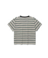 Nice Ghost Club Stripe 3 Star Basic Tee [Oatmeal]