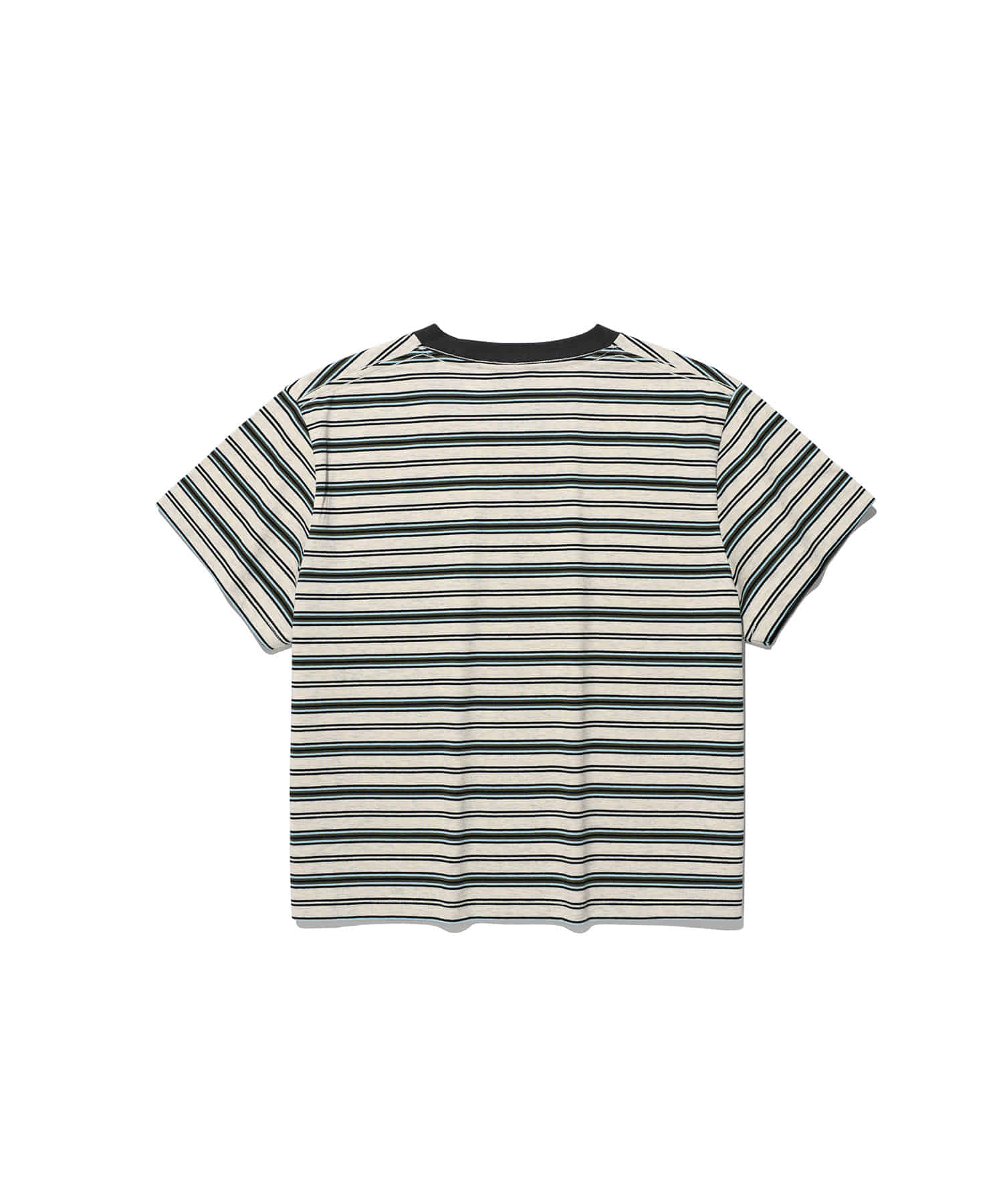 Nice Ghost Club Stripe 3 Star Basic Tee [Oatmeal]