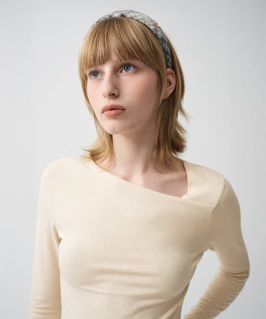 Marithé François Girbaud W Neck Point Long Sleeve