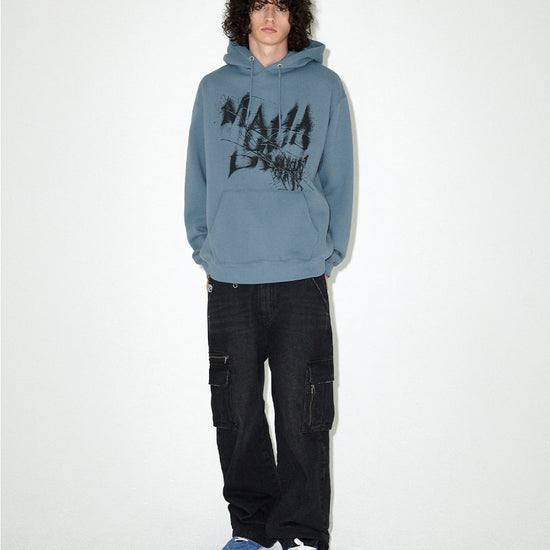 Mahagrid Ink Distortion Hoodie
