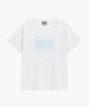 Marithé François Girbaud W CLASSIC LOGO TEE flower