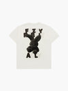 ADLV Fuzzy Font Rabbit Short Sleeve T-Shirt