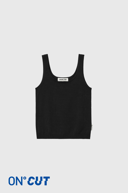 General Idea WOMAN Temperature Cut U-Neck Knit Sleeveless