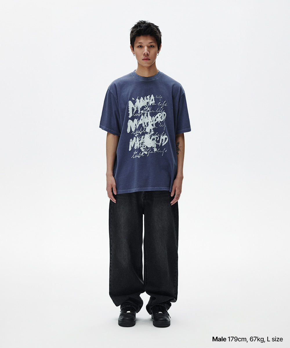 Mahagrid Writer Pigment Tee