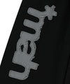 Mahagrid mah CUT OFF APPLIQUE SWEATPANT