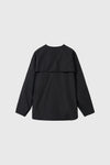 General Idea WOMAN Slit Neck Cape Blouse