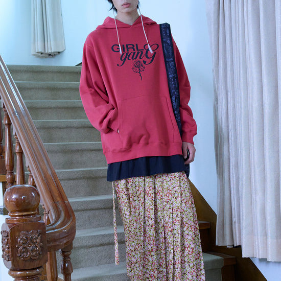 Nice Ghost Club Layered Dress Girl Gang Hoodie
