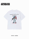 ADLV Mobile Suit Gundam Basic Logo Short Sleeve T-Shirt