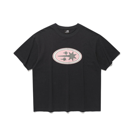 Nice Ghost Club Oval 3 Star Logo Tee