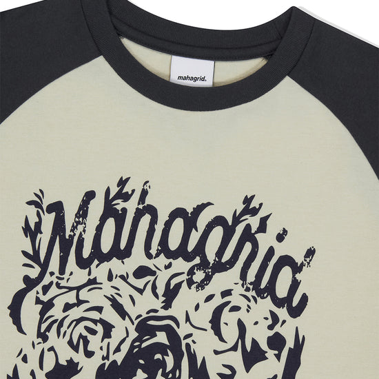 Mahagrid Rose Raglan Tee