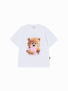ADLV AC Bear Baby Face Gift Short Sleeve T-Shirt