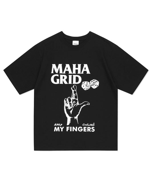 Mahagrid My Fingers Tee Black