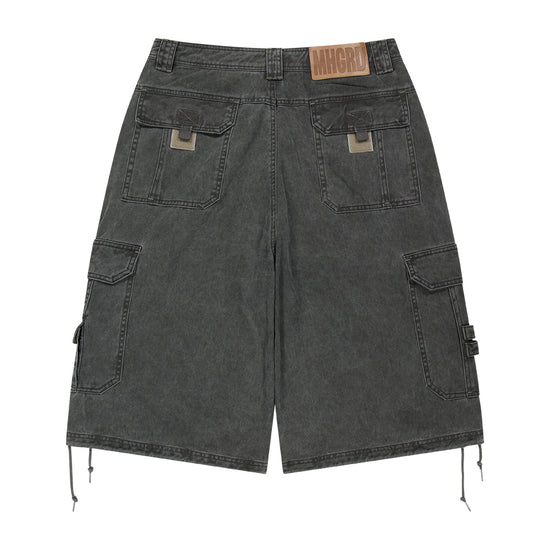 Mahagrid Bermuda Utility Cargo Shorts