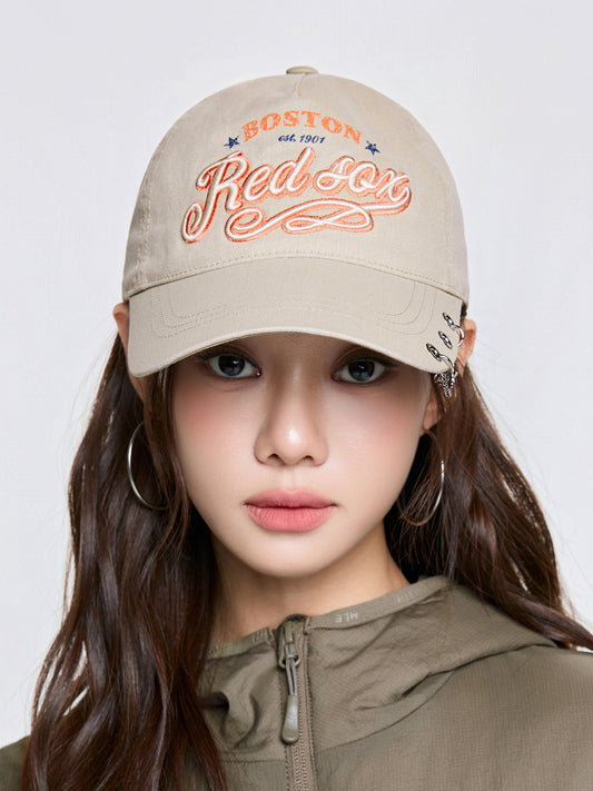 MLB Vintage Cursive Jewelry Unstructured Ballcap