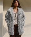 Bitter Cells Curly Collar Fur Jacket