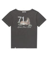 Cavish Lucky Pony Club Short Sleeve Tee Charcoal