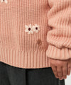 Marithé François Girbaud Kids Flower Knit Pullover