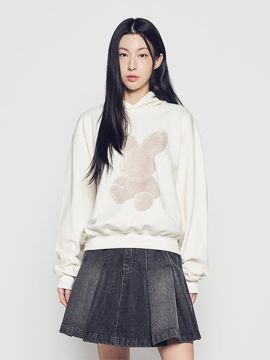 ADLV New Fuzzy Rabbit Hoodie