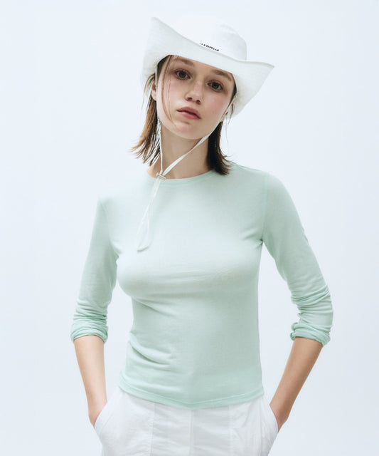Marithé François Girbaud W Back Point Long Sleeve Top