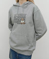 Marithé François Girbaud DOODLE CLASSIC BEAR HOODIE Heather Gray