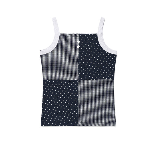 Cavish Mix Patch Sleeveless