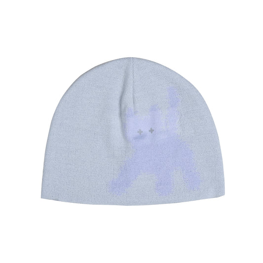 AEAE Flashed Cats Eye Beanie - Cool Grey
