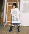 Nice Ghost Club Fist Boy Big Big Tee [White]
