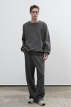 General Idea UNISEX Cotton Logo Loose Fit Sweatshirt Set