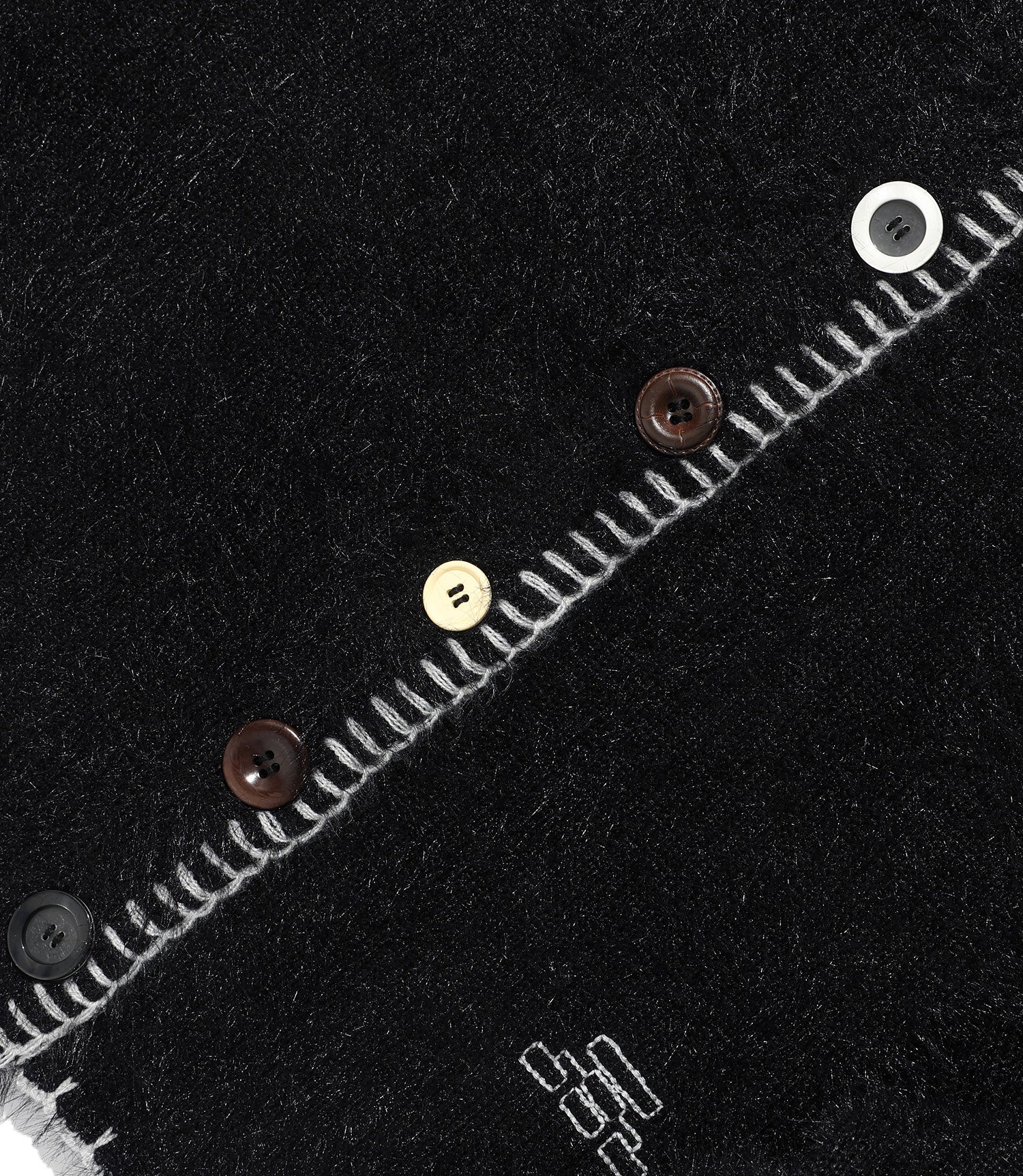 Nice Ghost Club FFATS Button Cardigan [Black]