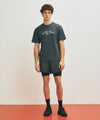 Marithé François Girbaud Marithé Sport M Double-Layer Shorts Charcoal