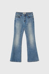 General Idea WOMAN Bootcut Washed Denim Pants
