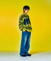 Nice Ghost Club Side Panel Bootscut Denim Pants [Blue]