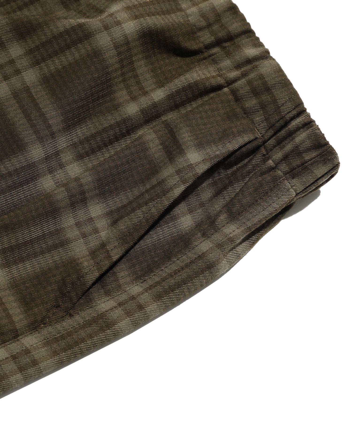 Nice Ghost Club Check Parachute Cargo Pants