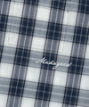 Mahagrid Ombre Check Half Shirt