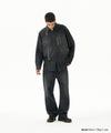 Mahagrid Star Raw Cut Denim Shirt
