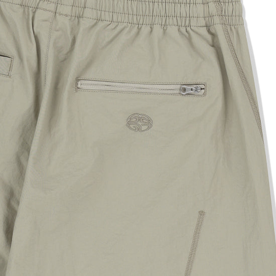 Mahagrid Cover Stitch Nylon Track Short