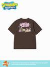 ADLV BUBBLE FONT SPONGEBOB SHORT SLEEVE T-SHIRT