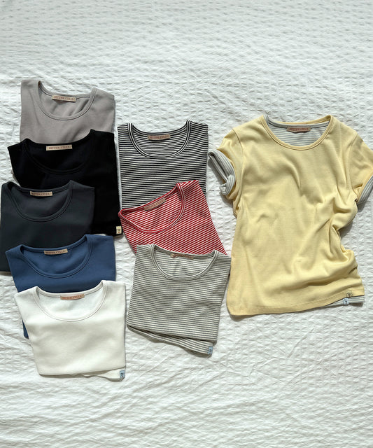 Bitter Cells [2 PACK] Essential Golgi Half Tee - 10 Colors