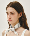 Marithé François Girbaud CLASSIC LOGO BANDANA SCARF
