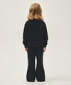 Marithé François Girbaud Kids Wide Boots Cut Crop Sweat Set-Up Oatmeal