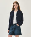 Marithé François Girbaud W CROP SHEER JACKET