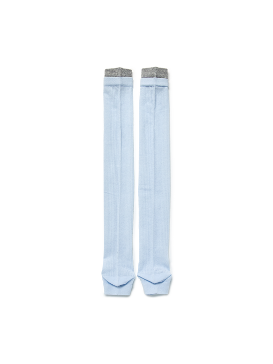 MLB Block Open Toe Knee Socks