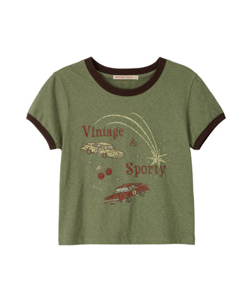 Bitter Cells Vintage Car Ringer Tee