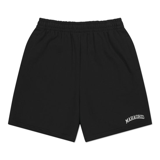Mahagrid Varsity Logo Sweat Short [Black]