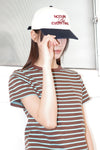 General Idea Unisex 5-Panel Lettering Trucker Cap [Combi]