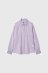 General Idea WOMAN Summer Wrinkle Sheer Shirt