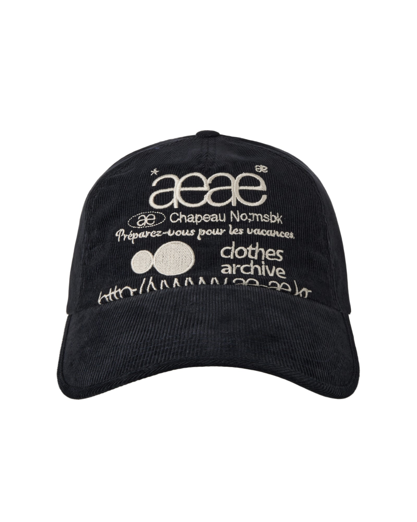 AEAE Web Logo Corduroy Cap