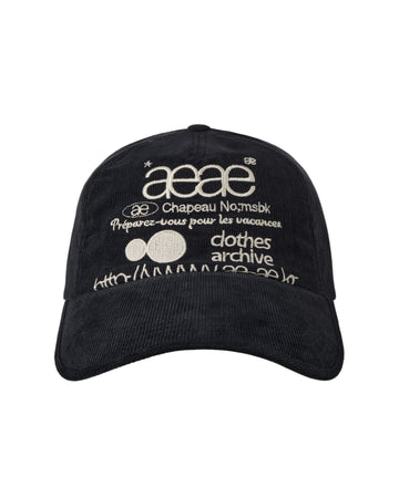AEAE Web Logo Corduroy Cap