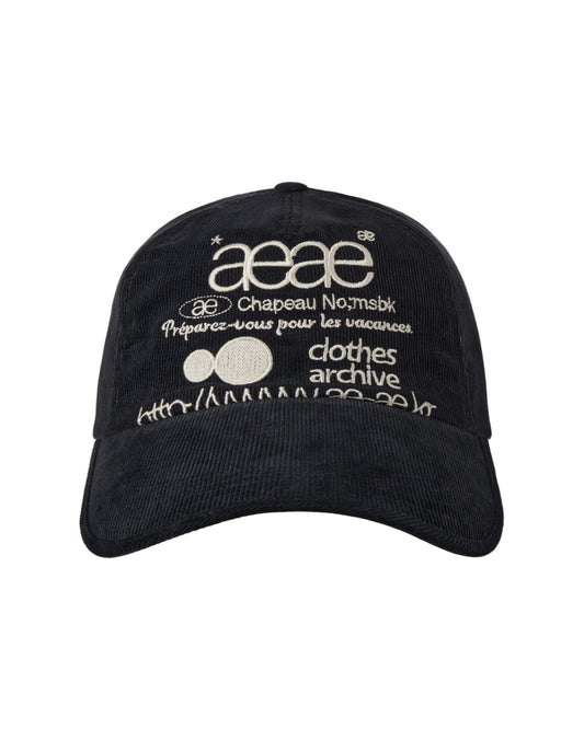 AEAE Web Logo Corduroy Cap