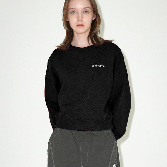 Mahagrid Origin Logo Crop Sweatshirt